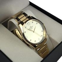 Relógio Analógico Champion Dourado CN24486G