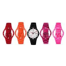 Relógio Analógico Champion Troca Pulseiras Sortidas 100m