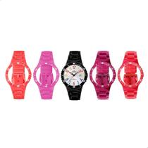 Relógio Analógico Champion Troca Pulseiras Sortidas 100m