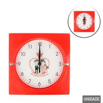 Relógio Analógico de Parede 17cm Namorados Color - Tudo em Caixa Relógio Analógico de Parede 17cm Namorados Color - Tudo em Caixa
