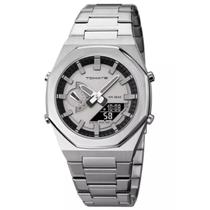 Relógio Analógico Digital Prata Relógio Analógico Digital Prata