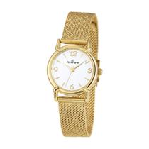 Relógio Analógico Dourado Rommanel 650061 Relógio Analógico Dourado Rommanel 650061
