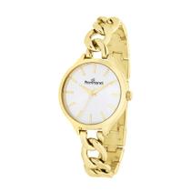 Relógio Analógico Dourado Rommanel 650065 Relógio Analógico Dourado Rommanel 650065