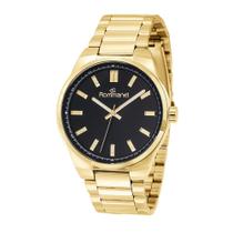 Relógio Analógico Dourado Rommanel 650215 Cor:Dourado Relógio Analógico Dourado Rommanel 650215 Cor:Dourado