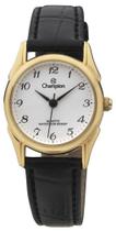 Relógio analógico feminino champion dourado ch25089m