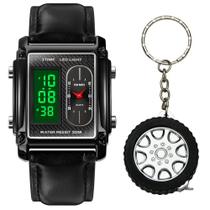 Relógio Analógico Masculino Skmei Digital + Chaveiro Relógio Analógico Masculino Skmei Digital + Chaveiro