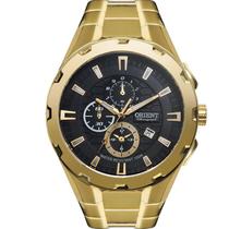 Relógio Analógico Orient Mgssc008 P1kx Dourado Aço Inox Mgss