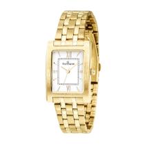 Relógio analógico social dourado 650070 Rommanel Tamanho:Unico