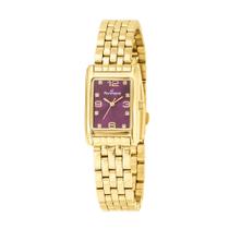 Relógio analógico social dourado 650087 Rommanel Tamanho:Unico Relógio analógico social dourado 650087 Rommanel Tamanho:Unico
