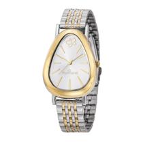 Relógio Analógico Social Prata Com Dourado Rommanel 650139 Cor:UNICA Relógio Analógico Social Prata Com Dourado Rommanel 650139 Cor:UNICA