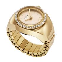 Relógio Anel Fossil Feminino Dourado - ES5319/1DN