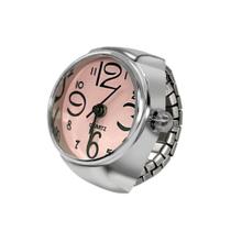 Relógio Anel Regulável Elástico Quartzo Analógico Luxo