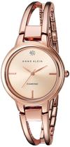Relógio Anne Klein AK/2626RGRG com detalhes em diamante em tom de ouro rosa Relógio Anne Klein AK/2626RGRG com detalhes em diamante em tom de ouro rosa
