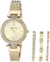 Relógio Anne Klein AK/3584GBST feminino em ouro com cristais Relógio Anne Klein AK/3584GBST feminino em ouro com cristais