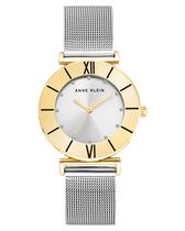 Relógio Anne Klein Feminino - Pulseira de Malha com Detalhes em Glitter