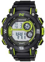 Relógio Armitron Sport 40/8284LGN verde limão digital para homens