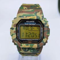 Relógio Atlantis 7305A Digital Grande Resistente a Água