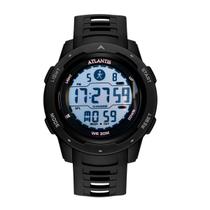 Relógio Atlantis A8016 Masculino Moderno Resistente à Água Cronômetro Alarme Display Digital Estilo Retrô