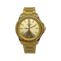 Relógio Atlantis Analógico Dourado Resistente à Água G9007
