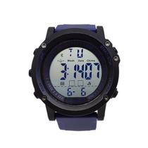 Relógio Atlantis Digital Com Luz Alarme Data Resistente Água Cor Da Pulseira:Azul