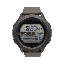Relógio Atlantis Digital Esportivo Bonito Resistente 5atm Cor Da Pulseira:Preto
