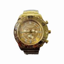 Relógio Atlantis Masculino Dourado G3243 Grande 55mm Relógio Atlantis Masculino Dourado G3243 Grande 55mm