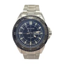 Relógio Atlantis Social Prateado Resistente a Água 5atm