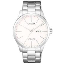 Relógio Automático Citizen Mostrador Branco Masculino TZ20788Q