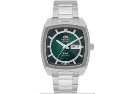 Relógio Automático F4902 Aço Calendário Verde 40mm