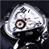 Relógio Automático Gmt Jaragar Original Vidro Safira