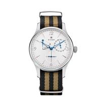 Relógio Automático Masculino De 40mm, Modelo Piloto 1963, Movimento Original ST1780, Cristal De