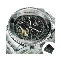 Relógio Automático Masculino De Luxo Militar Esportivo Com Mostrador Multifuncional, Tourbillon, Relógio Automático Masculino De Luxo Militar Esportivo Com Mostrador Multifuncional, Tourbillon,
