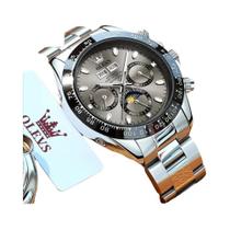 Relógio Automático Mecânico Masculino À Prova d'Água Em Aço Inoxidável Com Data Da OLEVS Relógio Automático Mecânico Masculino À Prova d'Água Em Aço Inoxidável Com Data Da OLEVS