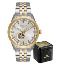 Relógio Automático Misto Seculus Masculino de Pulso Original