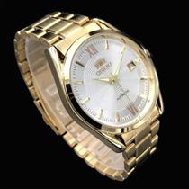 Relógio Automático Orient Ouro 3 Stars Made in Japan BR-1212G