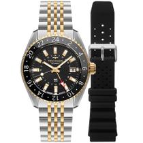 Relógio Automático Technos Diver GMT NH34AC/T1P Limited