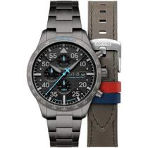 Relógio AVI-8 90th Anniversary Chronograph Hangar Grey AV-4130-44