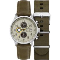 Relógio AVI-8 Classic Chronograph Khaki Green AV-4011-1B