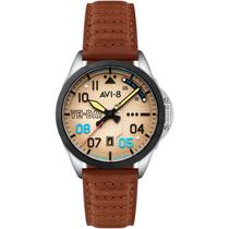 Relógio AVI-8 Patriot Automatic VE-DAY Victory Cream AV-4082-04