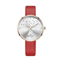 Relógio Backer Feminino 13013112F Si Casual Rosé/Vermelho