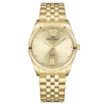Relógio Backer Feminino Ref: 10303145F Ch Clássico Dourado