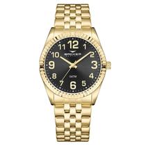 Relógio Backer Feminino Ref: 10304145F Pr Clássico Dourado