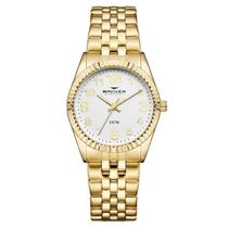 Relógio Backer Feminino Ref: 10313145F Br Clássico Dourado