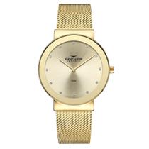 Relógio Backer Feminino Ref: 14027145F Ch Fashion Dourado