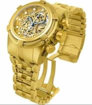 Relógio Banhado a Ouro Bolt Zeus12763 Caixa de 53mm Relógio Banhado a Ouro Bolt Zeus12763 Caixa de 53mm