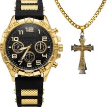 relogio banhado aco inoxidavel masculino pai nosso social grumet casual original qualidade premium preto religioso relogio banhado aco inoxidavel masculino pai nosso social grumet casual original qualidade premium preto religioso