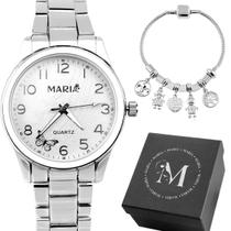 Relogio Banhado Feminino Aço Inoxidável + Pulseira + Caixa casual pingente delicado dourado qualidade premium ajustavel Relogio Banhado Feminino Aço Inoxidável + Pulseira + Caixa casual pingente delicado dourado qualidade premium ajustavel
