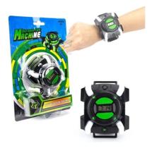 Relógio Ben 10 Omnitrix Com Luz e Led