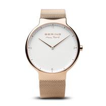 Relógio BERING Unissex Analógico Quartz Max René 40 mm em ouro rosa