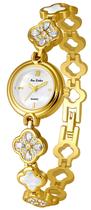 Relógio BESTKANG Luxury Ladies Hollow Four Leaf Grass Gold Relógio BESTKANG Luxury Ladies Hollow Four Leaf Grass Gold